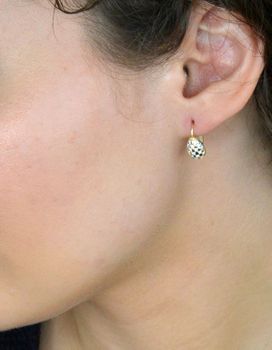 Kolczyki złote łezki w cyrkonie pr 585, KL 8185 585 Elegancka biżuteria, która doda blasku każdej stylizacji. Te złote kolczyki w kształcie delikatnych łezek, ozdobione błyszczącymi cyrkoniami, to doskonały w (3).JPG
